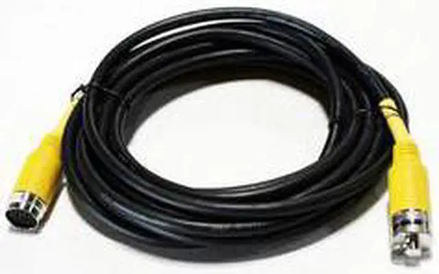 Main image of 25 feet EZ Pull digital Yellow Tip Female to Yellow Tip Female cable  CMP TYPE