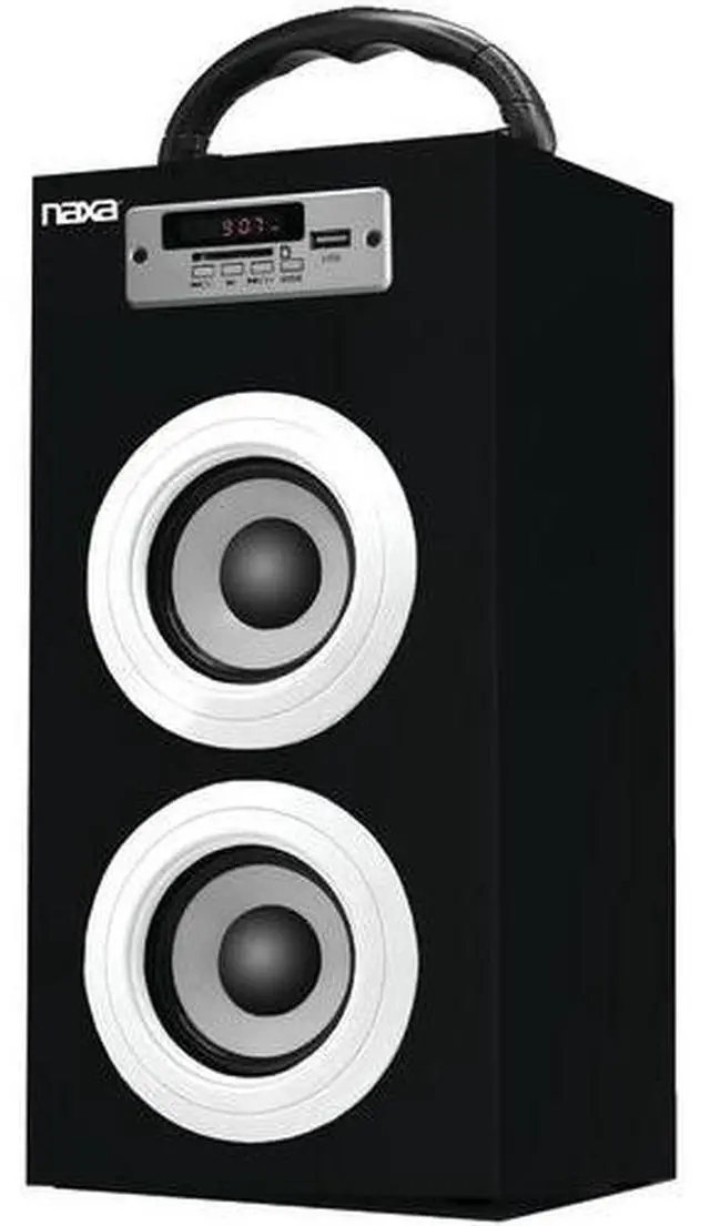Alt view image 4 of 4 - Naxa Nas3040 Bluetooth Portable Speaker With Fm Radio & USB Input