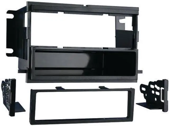 Alt view image 5 of 13 - METRA 99-5808 SINGLE DIN INSTALLATION KIT FOR 2004-07 FORD & MERCURY VEHICLES
