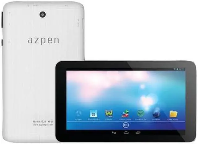 Alt view image 2 of 3 - AZPEN A729 A729 7" 8GB Dual Core Tablet with Android 4.2 JB