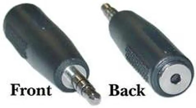 Main image of Stereo to Stereo adapter, 2.5mm Stereo Female / 3.5mm Stereo Male