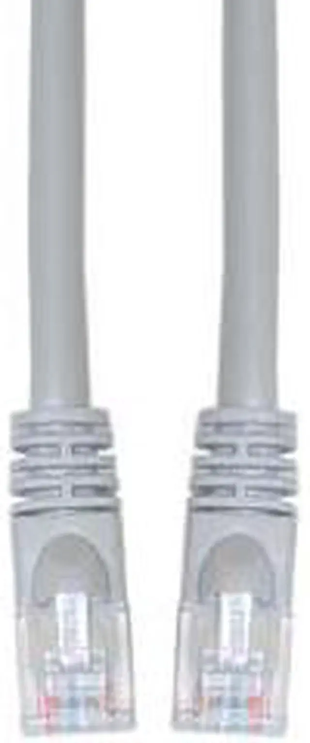 Main image of Cat6 Gray Ethernet Patch Cable, Snagless/Molded Boot, 1.5 foot