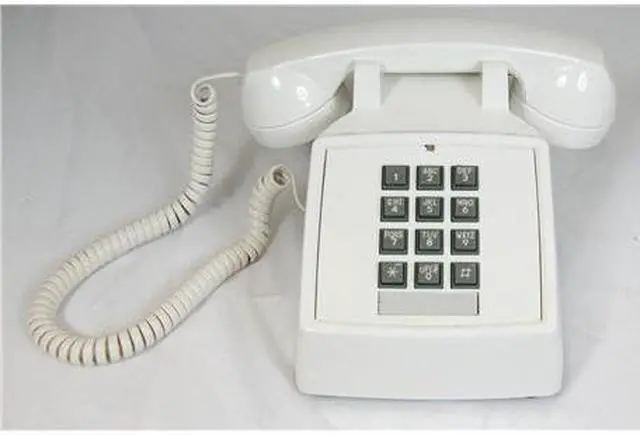 Alt view image 2 of 9 - Cortelco 250015-Vba-20m Desk Phone With Volume White