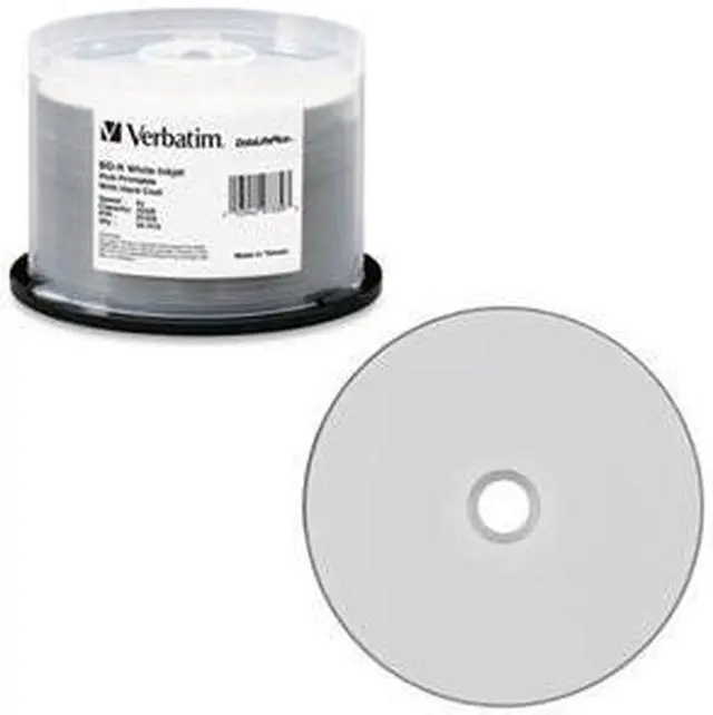Main image of BD-R 25GB 6x White Hub Inkjet