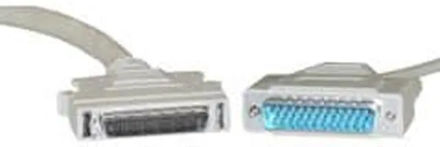 Alt view image 2 of 4 - Cable Wholesale SCSI II Cable HPDB50 Male To DB25 Male 19 Twisted Pairs 6 Foot