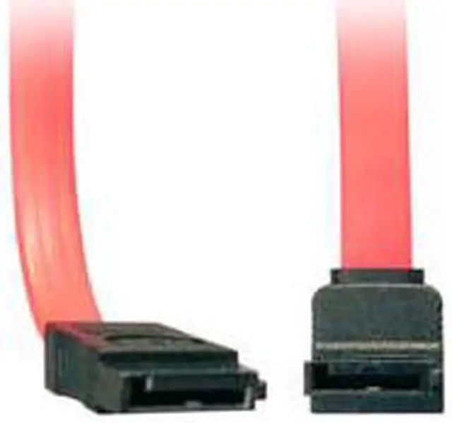 Main image of Cable Wholesale Serial ATA (SATA) Cable, Single Right Angle Connector, Internal, 1.0 Meter (3.3 Foot)