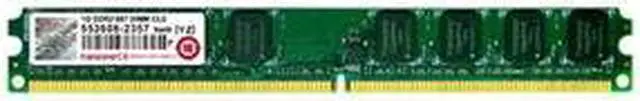 Alt view image 4 of 12 - Transcend JM667QLU-1G JetRAM 1GB DDR2 SDRAM Memory Module
