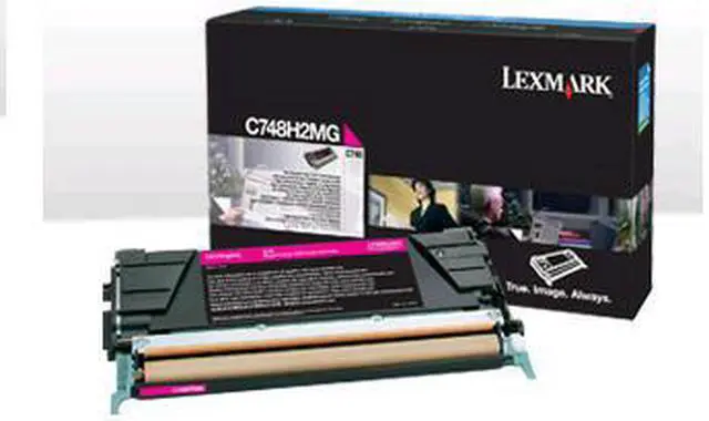 Main image of Lexmark C748H2MG High Yield Toner Cartridge - Magenta