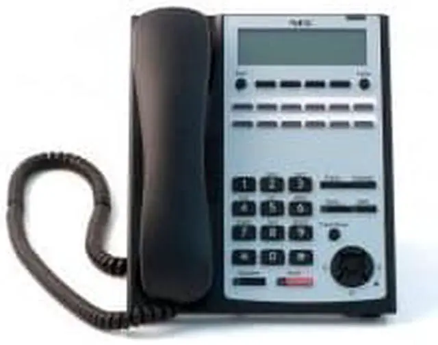 Alt view image 2 of 11 - SL1100 12-Button Full-Duplex Tel (Black)