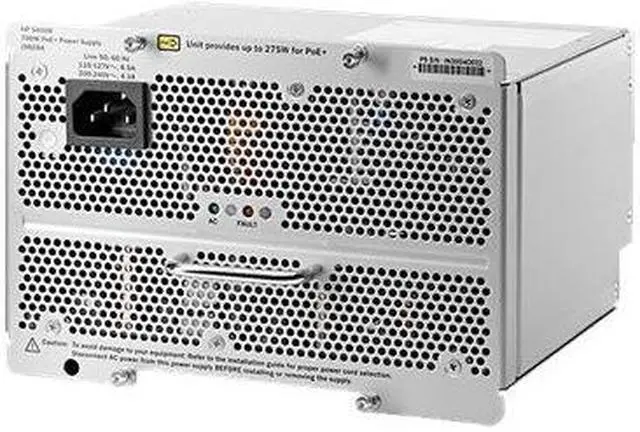 Main image of HPE 5400R 700W PoE+ zl2 Power Supply US