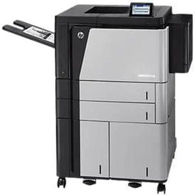 Alt view image 2 of 7 - HP LaserJet M806X+ Laser Printer - Plain Paper Print - Desktop