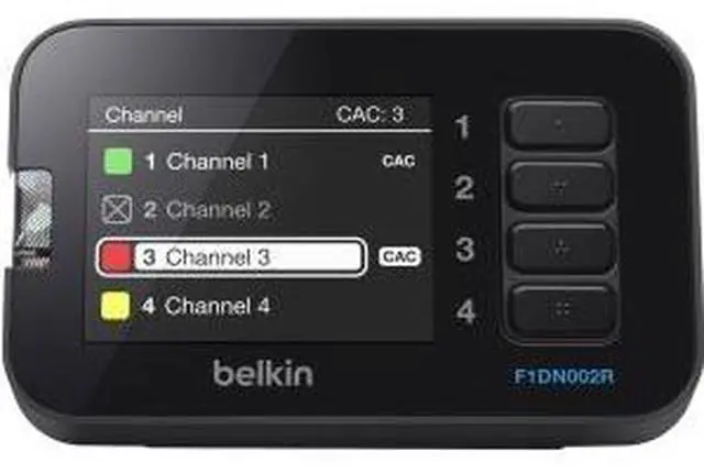 Main image of Belkin Advanced Secure LCD Desktop Controller for KVM