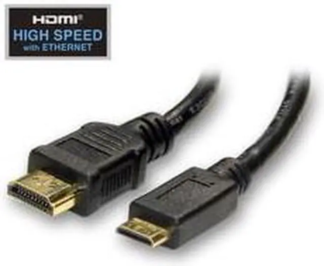 Alt view image 3 of 6 - Cable Wholesale HDMI to Mini HDMI Cable High Speed w/ Ethernet - 3 ft