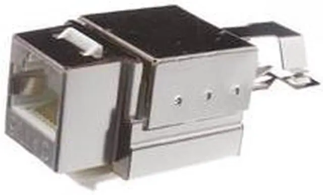 Main image of Cable Wholesale Shielded Cat 6 Keystone Jack, RJ45 Female to 110 Punch Down, STP