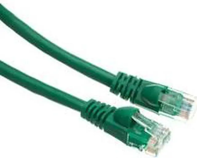 Alt view image 6 of 7 - Cat6a Green Ethernet Patch Cable, Snagless/Molded Boot, 500 MHz, 100 foot