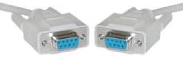 Main image of DB9 Female Serial Cable, DB9 Female, UL rated, 9 Conductor, 1:1, 15 foot