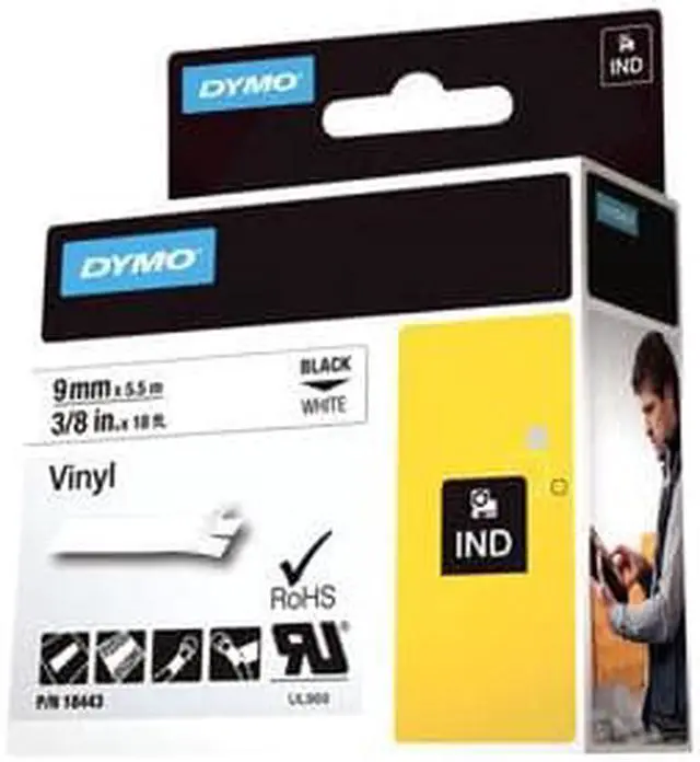 Alt view image 3 of 4 - DYMO - permanent adhesive vinyl tape - 1 roll(s)