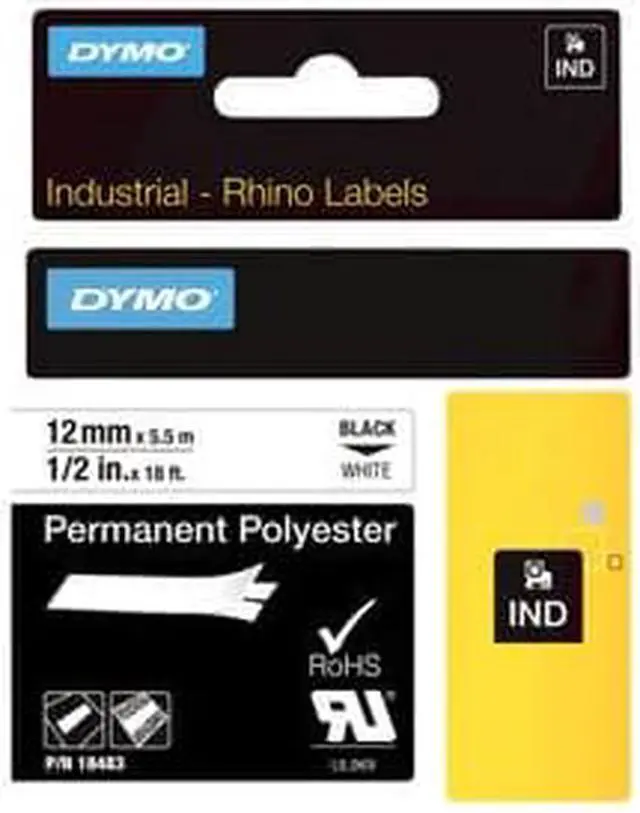 Alt view image 4 of 4 - DYMO - permanent polyester tape - 1 roll(s)