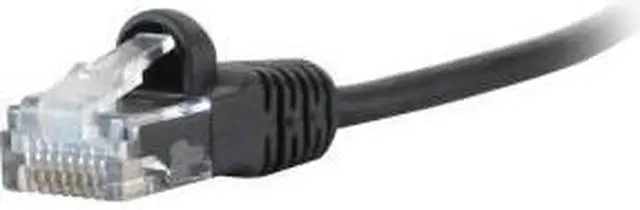Main image of Comprehensive MicroFlex Pro AV/IT CAT6 Snagless Patch Cable Black 3ft - Category 6 for Network Devic