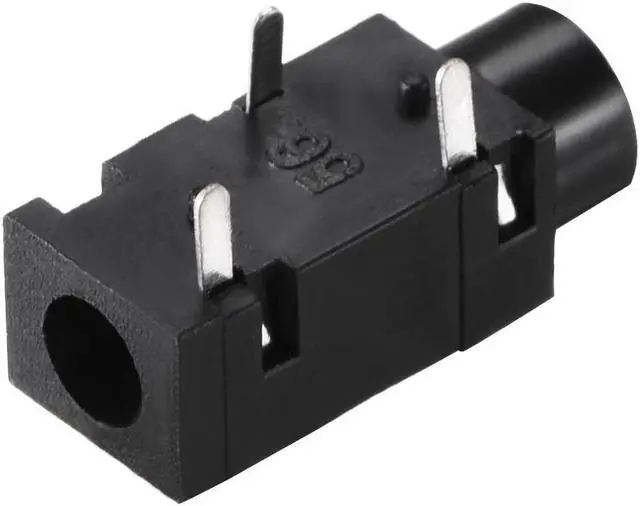 Alt view image 3 of 4 - 3.5 mm Audio Jack Connector PCB Mount Female Socket 3Pin  PJ-320 5pcs