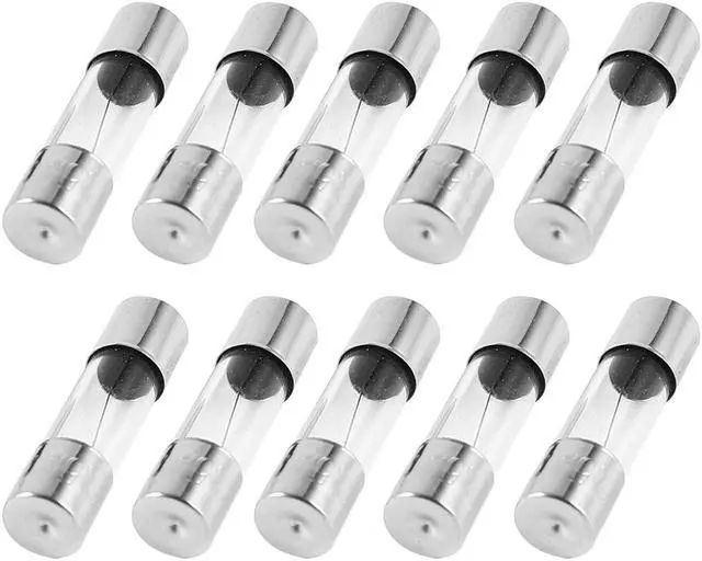 Main image of Unique Bargains 10pcs Quick Fast Blow 5x20mm Glass Tube Fuses 250V 2.5A