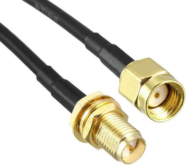 Alt view image 3 of 4 - Antenna Extension Cable RP-SMA Male to RP-SMA Female Low Loss RG174 4 inch