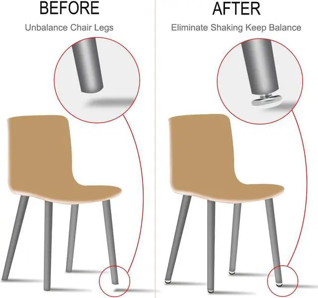 Alt view image 5 of 7 - M6 x 18 x 25mm Leveling Feet Adjustable Leveler Support for Home Table Leg 12pcs