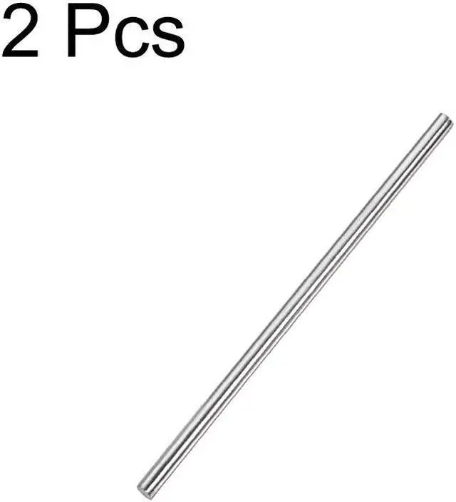 Alt view image 3 of 3 - 4mm x 100mm 304 Stainless Steel Solid Round Rod for DIY Craft - 2pcs