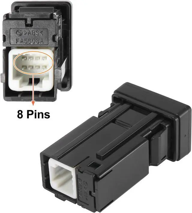 Alt view image 6 of 7 - 86190-02020 Car Aux Port Auxiliary Stereo Adapter Input Jack for Toyota Matrix Camry Venza Highlander