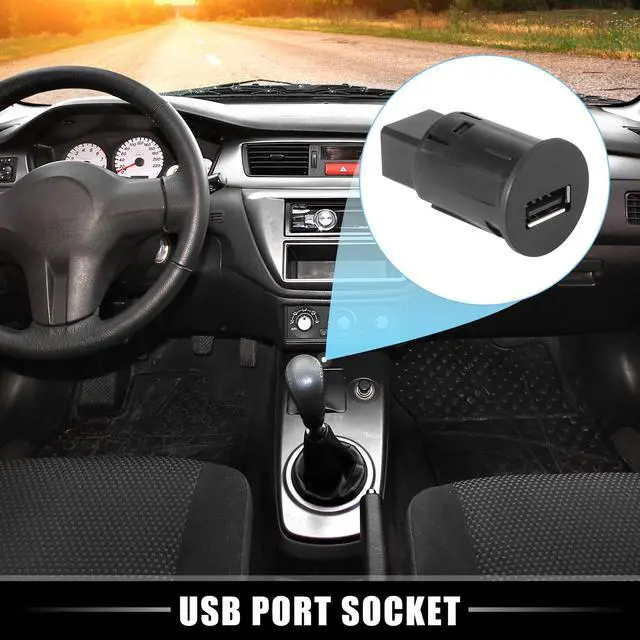 Alt view image 2 of 6 - 25966008 Car USB Auxiliary Plug Port Socket Aux USB Port for Chevrolet Silverado 1500 2500 HD 3500 HD