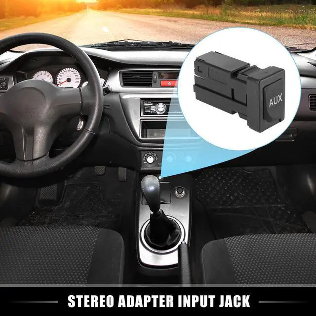 Alt view image 2 of 7 - 86190-02010 Car Aux Port Auxiliary Stereo Adapter Input Jack for Toyota Corolla Avalon Tacoma