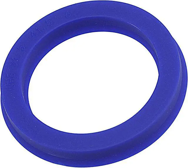 Main image of UHS Radial Shaft Seal 31.5mm ID x 41.5mm OD x 6mm Width PU Oil Seal, Blue Pack of 2