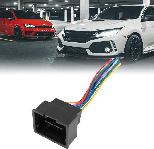Alt view image 5 of 6 - DC 12V Car Female CD Radio Wire Harness Adapter Connector for Chevrolet Cruze