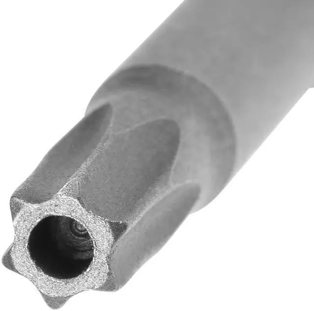 Alt view image 3 of 4 - 10pcs 50mm 1/4 Inch Hex Shank T25 Magnetic Torx Head Security Driver Bits S2