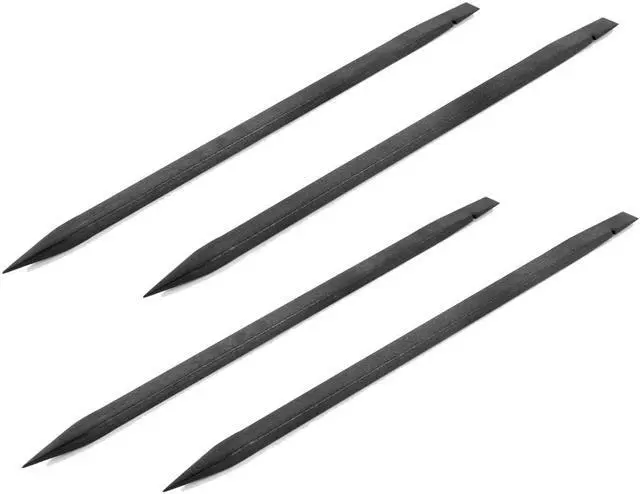 Main image of Unique Bargains 4 Pcs Black Plastic Spudger Stick Pry Bar Opening Repair Tool Kits for Phone