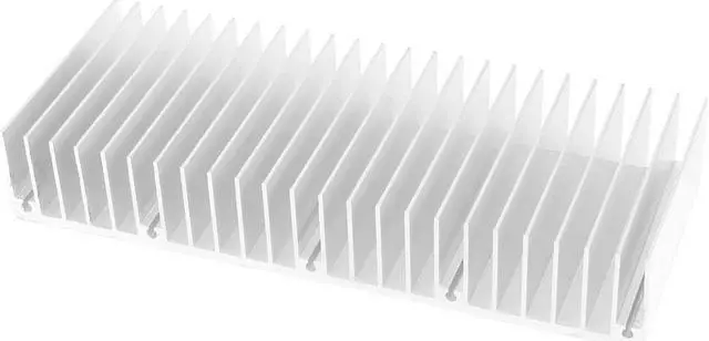 Main image of Aluminium 150mmx60mmx25mm Heatsink Heat Sink Cooling Cooler Fin Silver Tone