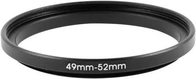 Main image of Unique Bargains 49mm-52mm 49mm to 52mm Aluminum Step Up Adapter Ring