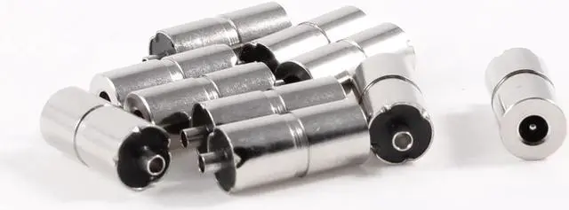 Main image of 10 Pcs DC Power Plug 2.5mm x 0.7mm x 15mm Female Jack Connector Adapter Solder