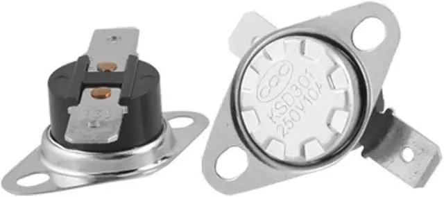 Main image of Unique Bargains 5 x Temperature Control Switch Thermostat KSD301 150C NC 250V 10A