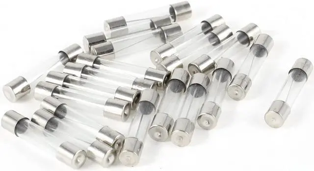 Main image of Unique Bargains 20 Pcs 6mm Dia 30mm Long Fast Blow Clear Glass Fuse 10A 250V
