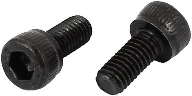 Alt view image 2 of 2 - Unique Bargains M3 x 7mm Alloy Steel Hex Bolt Socket Head Cap Screws Black 20 Pcs