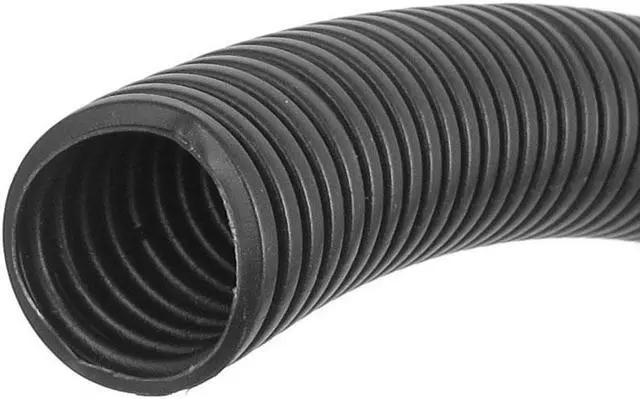 Alt view image 2 of 2 - Unique Bargains 25mm x 20mm Dia Black Corrugated Tube Bellows Hose Cord Cover 3Meter 10Ft Long