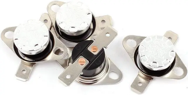 Main image of Unique Bargains 4PCS KSD301 40C 104F NO Thermostat Temperature Thermal Control Switch