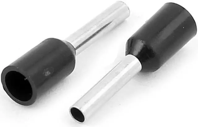 Alt view image 2 of 2 - 1000 Pcs 18 AWG 1.0mm2 Insulated Pin Cord End Wire Ferrules Terminal