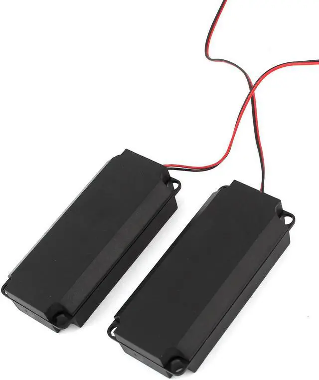 Alt view image 2 of 2 - Unique Bargains Black Housing 4Pin Wired Loudspeaker Speaker 8W 10 Ohm 2 Pcs for LCD TV Notebook