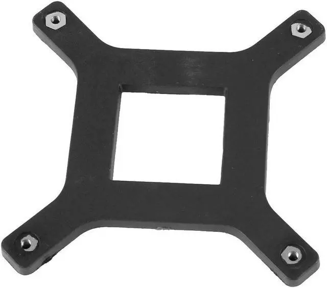 Main image of Unique Bargains Intel Socket LGA775 CPU Heatsink Fan Motherboard Holder Bracket Backplate Black