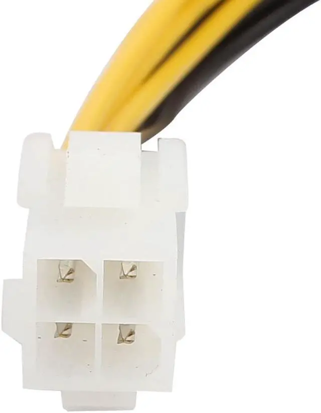 Alt view image 3 of 3 - CPU Power Extension Cable 4-Pin to 8-Pin ATX  Motherboard