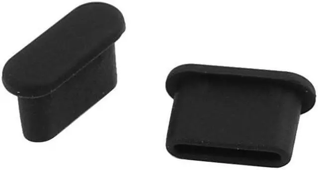Alt view image 2 of 2 - 20Pcs TYPE-C Black Silicone Anti-dust Stopper/Plug for Protect Data Port