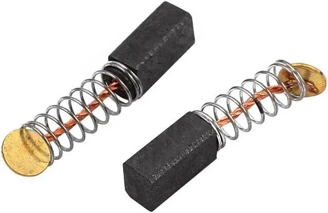 Alt view image 2 of 2 - 5 Pairs 9x5x4mm Carbon Brushes Power Tool for Electric Hammer Drill Motor