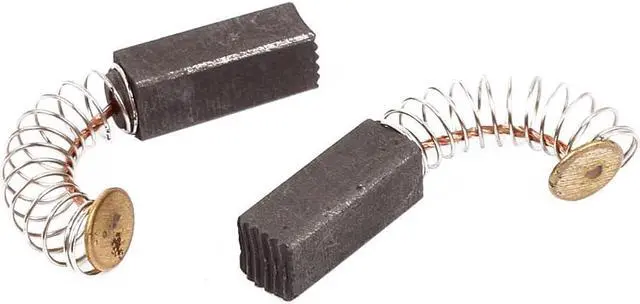 Alt view image 2 of 2 - 5 Pairs 17x6x6mm Carbon Brushes Power Tool for Electric Hammer Drill Motor